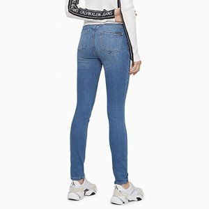 Calvin Klein Skinny Fit High Rise Enza Long Jeans
